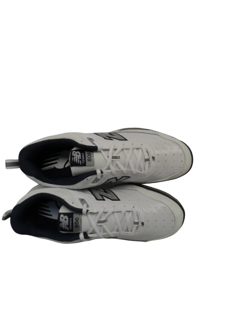 New Balance Men's 806 Athletic Casual Tennis Shoe White/Blue Size 14 2E